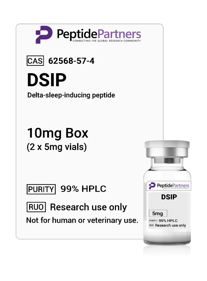 DSIP10_2_5_SH07_720x DSIP Delta-Sleep-Inducing Peptide 5mg Vials, 10mg 25mg 50mg Boxes - Peptide Partners Research Grade