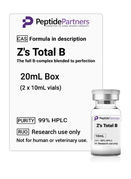 Z's Total B Kit B-Complex Liquid Blend - Peptide Partners Research Grade