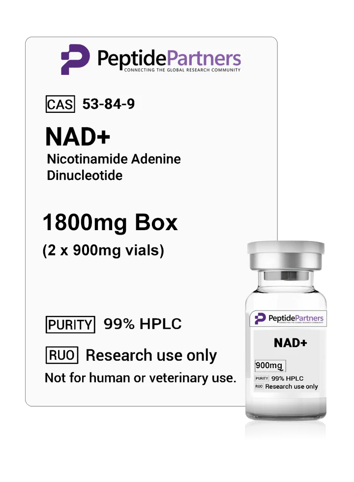 NAD+ Buffered (900mg vials) - Peptide Partners